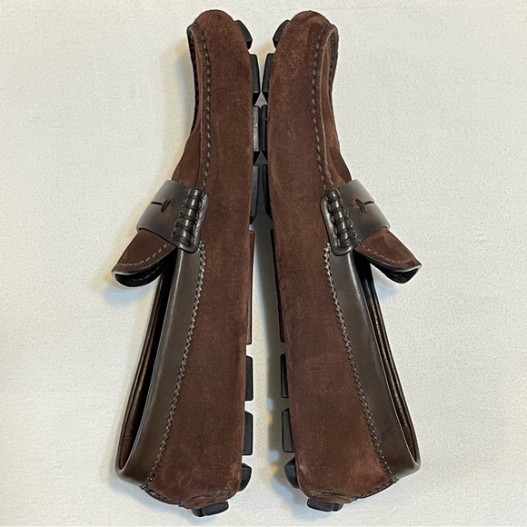 ERMENEGILDO ZEGNA suede driving loafers - Picture 6 of 11